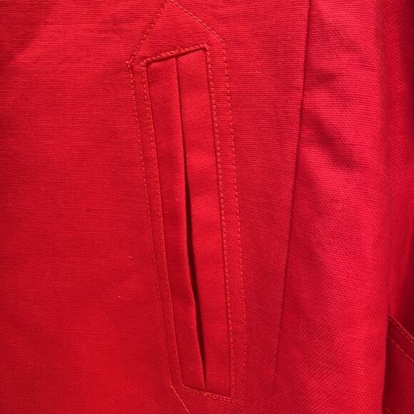 Talbots red jacket tailored raglan sleeve Designed - Picture 2 of 10